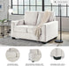 Twin White PremiumUltraVision MemoryFoam Sofa Sleeper