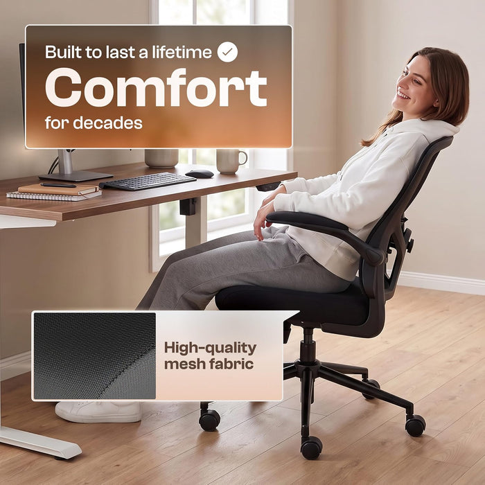 Delta Ergonomic Office Chair Mesh Back