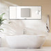 Full Length Mirror 64"X21" Full Body Floor Mirror for Bedroom or Cloakroom, Can Stand Alone, Hang or Lean against Wall, Tall Wall Mirror with Stand, Black