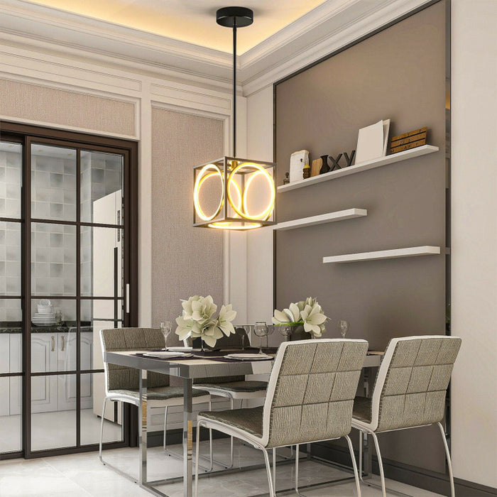 Modern LED Pendant Light with 42 Inches Adjustable Suspender