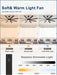 66" Ceiling Fans with Lights: Black Indoor/Outdoor Ceiling Fan for Patios Living Room - 8 Blades Dimmable Large Ceiling Fans with Remote APP Control Timer Reversible Quiet DC Motor 6 Speeds
