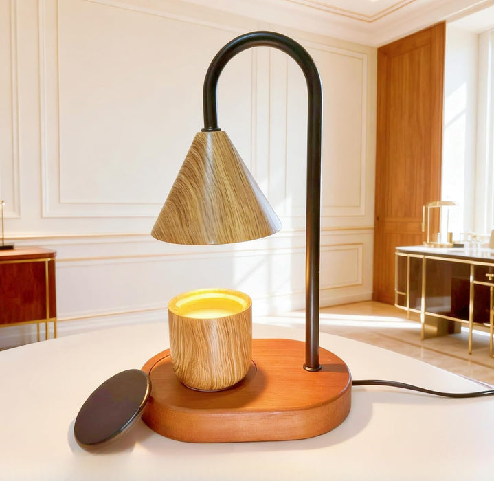 Candle Warmer Lamp with Dimmable, Birthday Gifts for Women Mom, House Warming Gifts New Home Decor, Wax Melt Warmer for Jar Candles （Including Candles and Bulbs）