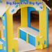 Kids Playhouse with EVA Material: Indoor Playhouse for Kids Ages 2-6 - Fort Building Kit for Toddler Creative Play, Toys for Boy Girl Birthday Christmas
