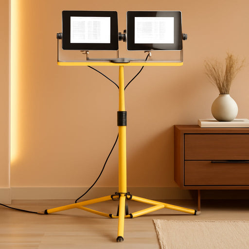 LED Work Light Telescoping Tripod Weatherproof Industrial