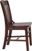 School House Back Walnut Wood Chair