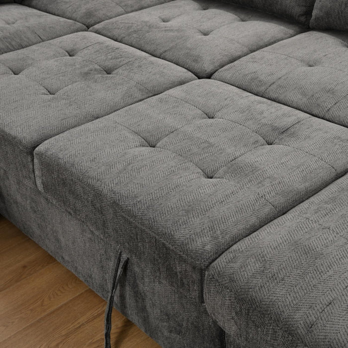 Oversized Sectional Sleeper Sofa with Storage