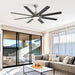 Smart Reversible Ceiling Fan With Integrated Lighting