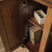 Carson Forge Rustic Vintage Computer Desk with Drawers Storage, in Washington Cherry Finish