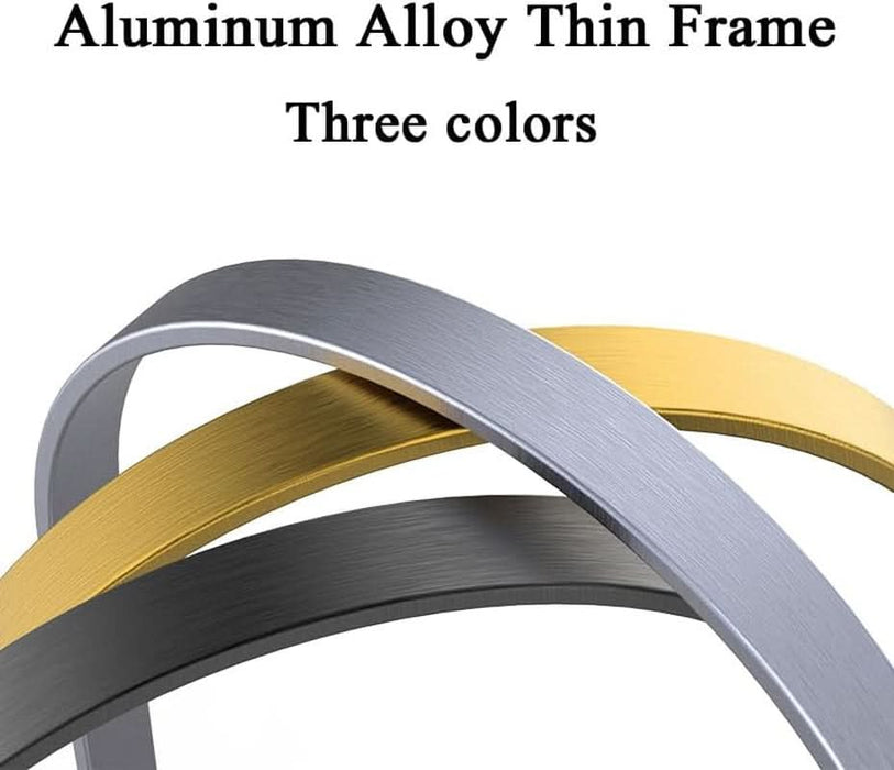76"X34" Arch Full Length Mirror, Floor Length Hanging or Leaning, Body Mirror with Stand or Wall Mounted, Arched-Top Aluminum Frame for Bedroom (White)