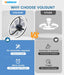 Bladeless Low Profile Ceiling Fan Featuring Dimmable Lighting