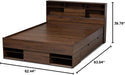 Beds (Platform), Queen, Dark Brown