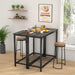 Console Table Sofa Table with Mesh Shelves, 2 Tier Entryway Table Foyer Table for Entryway, Front Hall, Hallway, Sofa, Couch, Living Room, Coffee Bar, Kitchen, Grey, 32 Inch