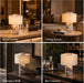 Marble Table Lamp Cordless Stone Lamps Rechargeable, Calacatt Viola Lamp