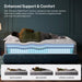 King Mattress, 14 Inch Medium Firm Hybrid with Motion Isolation
