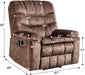 Power Lift Recliner with Massage & Heat