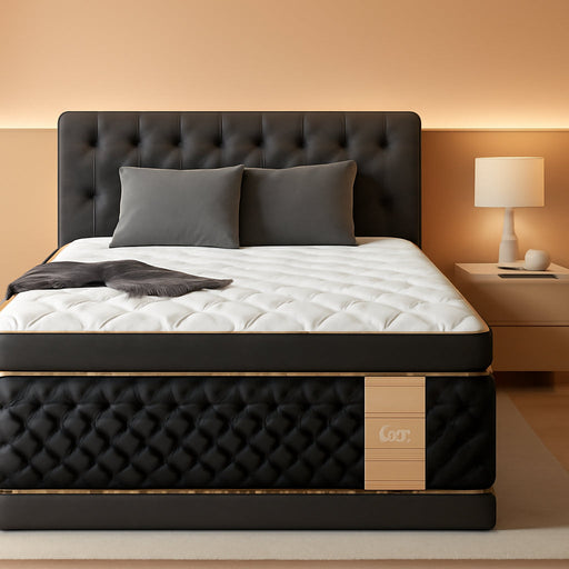 Queen 12 Inch Cooling Hybrid Mattress CertipurCertified