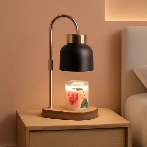 Candle Warmer Lamp with Dimmer Adjustable Height,Christmas Gifts and Birthday Gifts for Women,2/4/8H Timer,Vintage Home Decor for Scented Jar