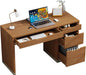 Espresso FortyEightInch Desk For Small Home Office