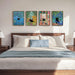 Framed Luxurious MonetStyle Cat WallArtDecor 11x14