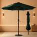 10FT Patio Umbrella, Outdoor Umbrella with Push Button Tilt and Crank, 8 Sturdy Ribs, UV Protection & Waterproof Market Umbrella for Pool, Backyard, Beach,Deck