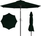 10FT Patio Umbrella, Outdoor Umbrella with Push Button Tilt and Crank, 8 Sturdy Ribs, UV Protection & Waterproof Market Umbrella for Pool, Backyard, Beach,Deck
