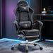 Gaming Chair,Computer Office Chair with Massage,Gel Pad,Black