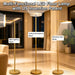 90-Degree Foldable LED Torchiere Floor Lamp, Super Bright 30W 3000LM, Remote Control with Stepless Dimming & Color Temperature Adjustable, Standing Lamp for Living Room, Bedroom, Office Gold