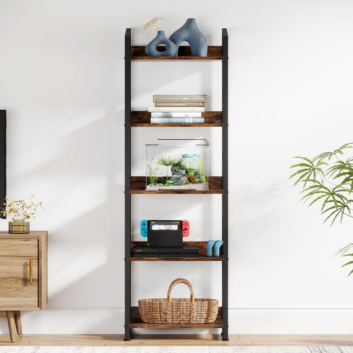 Tall 5 Tier BookshelfUnit Edge Protection Industrial
