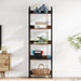 Tall 5 Tier BookshelfUnit Edge Protection Industrial