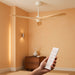 72 Inch Wooden Ceiling Fan With Remote Control Indoor