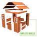 Timberlake Cedar Wooden Playhouse