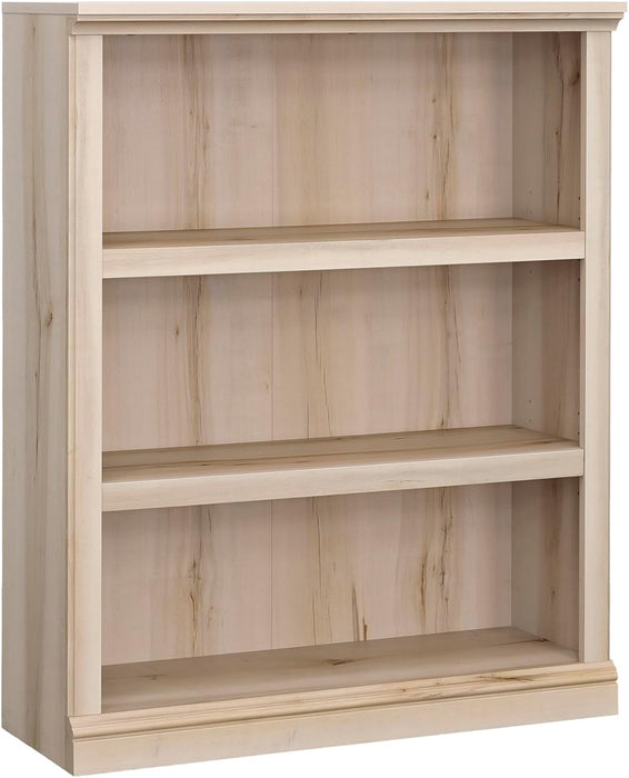 Miscellaneous Storage 3-Shelf Display Bookcase, Pacific Maple Finish