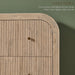 48" Tall Fluted 5 Drawers Dresser for Bedroom with Rounded Curved