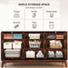 9 Drawer Mid Century Modern Dresser for Bedroom Chest of Drawers for Closet