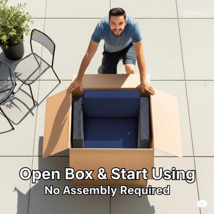 Tonioni Rattan Wicker Fully Assembled 6 - Person Seating Group with Sunbrella Cushions