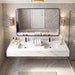 Bathroom Mirror for Wall, 48X30 Inch HD Tempered Glass Vanity Mirror