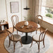 Circular Industrial Round Table 31.5Inch Solid Wood