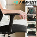 Ergonomic Mesh Office Chair,Comfy Computer Desk Chair- BIFMA 5.1 Certified Commercial Swivel Task Chair for Home Office-Adjustable Lumbar Support & Armrests,Tilt Function,Wide Seat(Noir Black)
