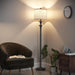 63" Floor Lamps for Living Room，Tall Standing Lamp with LED Bulb