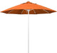 9' round Aluminum/Fiberglass Umbrella, Push Open,