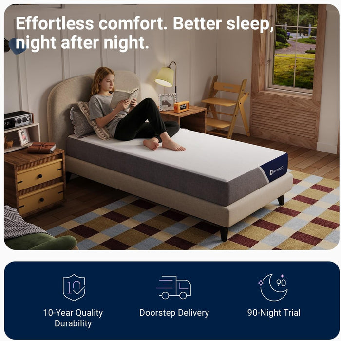 Syncdeep 8 Inch Full Mattress for Deep Sleep, Memory Foam Mattress