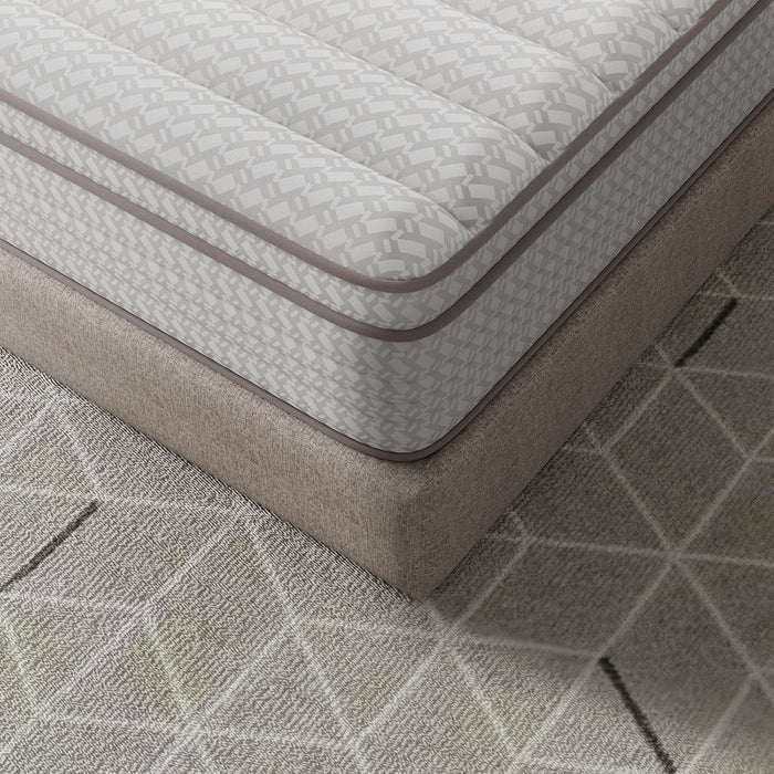 12 Inch Queen Size Mattress, Hypoallergenic & Back Pain Relief, Hybrid Queen Mattresses in a Box with Smarts Coils, Fiberglass Free Certipur-Us Certified Colchones No Box Spring Needed
