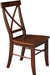 International Concepts X-Back Chair, Espresso