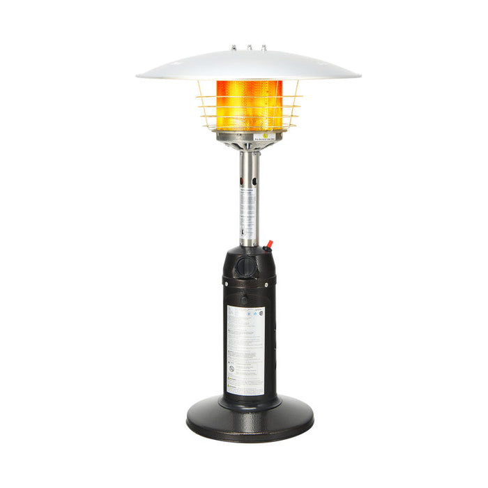 11000 BTU Portable Tabletop Propane Patio Standing Heater