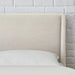 Handale Ivory Queen Upholstery Mid Century Platform Bed