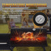 Charcoal Grills Outdoor BBQ Grill Offset Smoker with Wheels Side Fire Box Portable Barbecure Grill for Outdoor Cooking Backyard Camping Picnics,Black