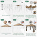 12X12 Pop up Gazebos on Clearance - Upgrade Easy up Metal Outdoor Gazebo Waterproof - Portable Gazebo with Mosquito Nettings, 4 Ropes 8 Stakes and Carry Bag for Patio Garden(Coffee)
