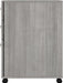 Bush Business Furniture Studio C 3 Drawer Mobile File Cabinet in Platinum Gray | Assembled Office Storage Unit for Home or Commercial Spaces