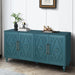 Sideboard Buffet Credenza 63" W Wooden Accent Cabinet with Storage