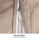 Outdoor Cantilever Umbrella Cover Easy Setup S Size Beige